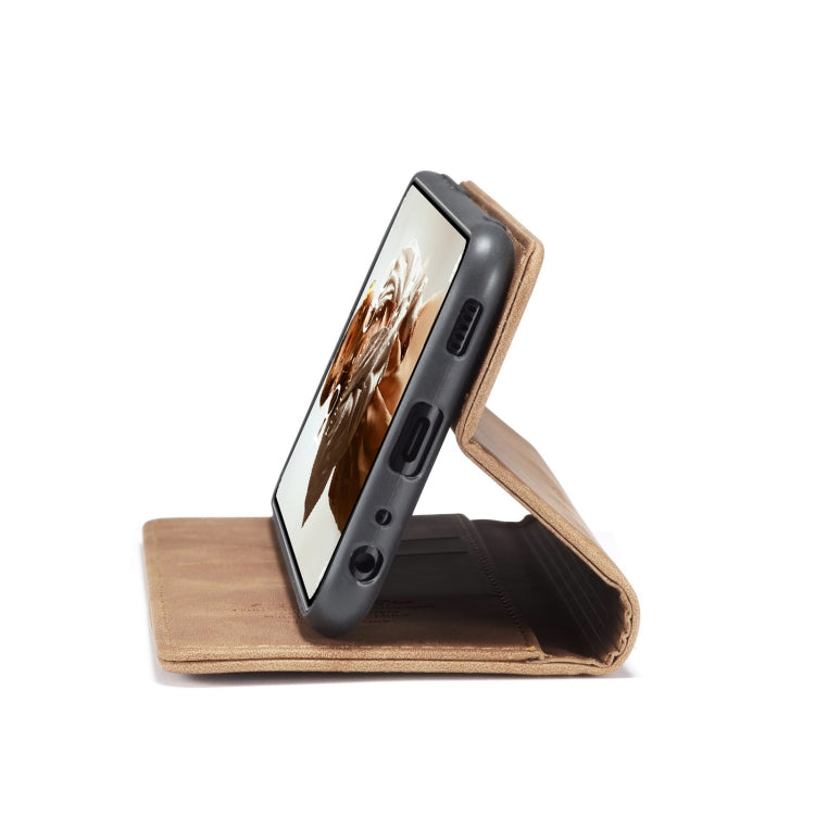 For Xiaomi Redmi Note 10 4G / Note 10s CaseMe 013 Multifunctional Horizontal Flip Leather Case with Holder & Card Slot & Wallet(Brown)