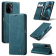For Xiaomi Redmi Note 10 4G / Note 10s CaseMe 013 Multifunctional Horizontal Flip Leather Case with Holder & Card Slot & Wallet(Blue) - free shipping - PMC TechLife - Order now!