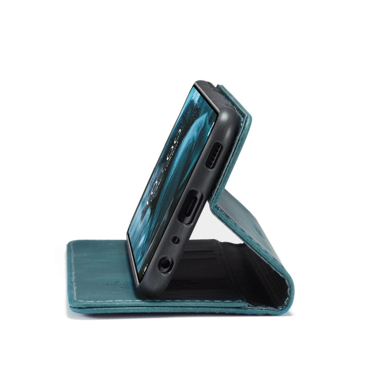 For Xiaomi Redmi Note 10 4G / Note 10s CaseMe 013 Multifunctional Horizontal Flip Leather Case with Holder & Card Slot & Wallet(Blue)
