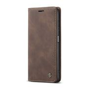 For Xiaomi Redmi Note 10 4G / Note 10s CaseMe 013 Multifunctional Horizontal Flip Leather Case with Holder & Card Slot & Wallet(Coffee)