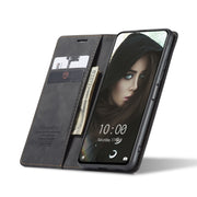 For Xiaomi Redmi Note 10 Pro 4G / Note 10 Pro Max CaseMe 013 Multifunctional Horizontal Flip Leather Case with Holder & Card Slot & Wallet(Black)