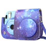 Painted Series Camera Bag with Shoulder Strap for Fujifilm Instax mini 11(Shining Starry Sky)