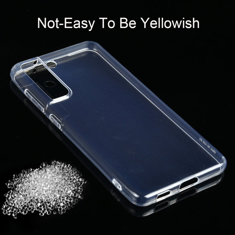 For Samsung Galaxy S21 FE 5G 0.75mm Ultra-thin Transparent TPU Soft Protective Case