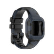 Compatible with Garmin Vivofit JR3 Silicone Printing Watch Band(Camouflage Gray)