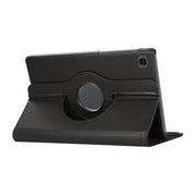 For Samsung Galaxy A7 Lite T220 360 Degree Rotation Litchi Texture Flip Leather Case with Holder(Black)