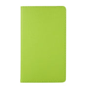 For Samsung Galaxy A7 Lite T220 360 Degree Rotation Litchi Texture Flip Leather Case with Holder(Green)