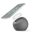 Silicone Pellet Magsafe Magnetic Charger Holder for iPhone 12 Series(Grey) - free shipping - PMC TechLife - Order now!