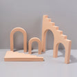 Ladder Combo Kits Geometric Cube Solid Color Photography Photo Background Table Shooting Foam Props(Flesh Color) - free shipping - PMC TechLife - Order now!