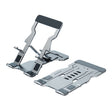 R-JUST HZ06 Universal Foldable Magnetic Flakes Aluminum Alloy Mobile Phones / Tablets Holder(Silver) - Desktop Holder by R-JUST | Online Shopping South Africa | PMC TechLife | Buy Now Pay Later Mobicred