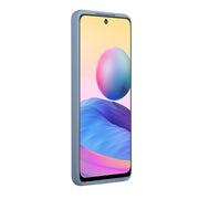 For Xiaomi Redmi Note 10 Pro Card Slot Design Shockproof TPU Protective Case(Gray)