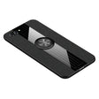 For Huawei nova 2s XINLI Stitching Cloth Textue Shockproof TPU Protective Case with Ring Holder(Black) - Huawei Cases by XINLI | Online Shopping South Africa | PMC TechLife | Buy Now Pay Later Mobicred