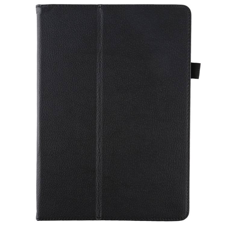Litchi Texture Horizontal Flip Leather Case with Holder For iPad 10.5 / iPad 10.2 2021 / 2020 / 2019(Black)