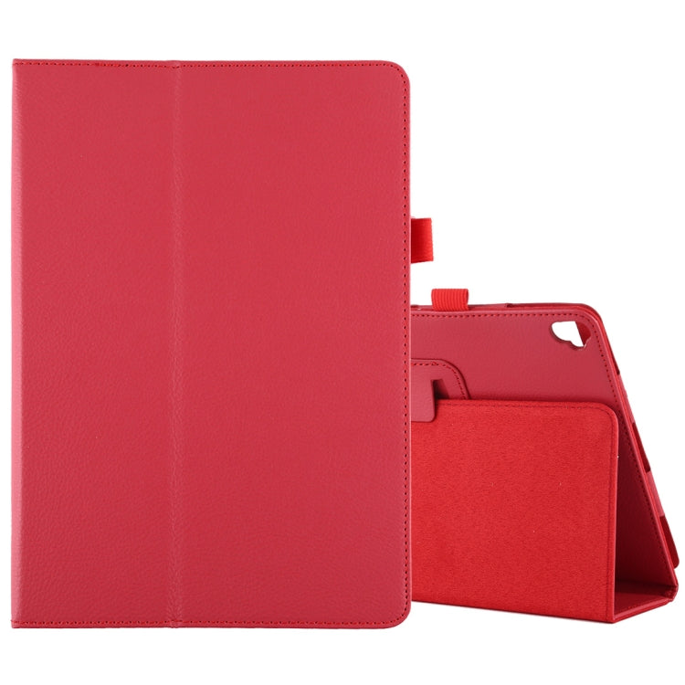 Litchi Texture Horizontal Flip Leather Case with Holder For iPad 10.5 / iPad 10.2 2021 / 2020 / 2019(Red)