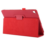 Litchi Texture Horizontal Flip Leather Case with Holder For iPad 10.5 / iPad 10.2 2021 / 2020 / 2019(Red)