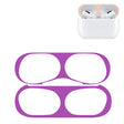 For Apple AirPods Pro Wireless Earphone Protective Case Metal Protective Sticker(Purple) - Protective Sticker by PMC TechLife | Online Shopping South Africa | PMC TechLife