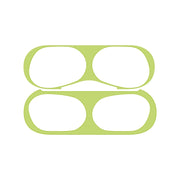 For Apple AirPods Pro Wireless Earphone Protective Case Metal Protective Sticker(Green)