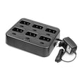 RETEVIS RTC27 Multi-function Six-Way Walkie Talkie Charger for Retevis RT27, EU Plug - free shipping - PMC TechLife - Order now!