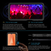 For Samsung Galaxy A32 5G RedPepper Shockproof Water-resistant PC + TPU Protective Case(Black)