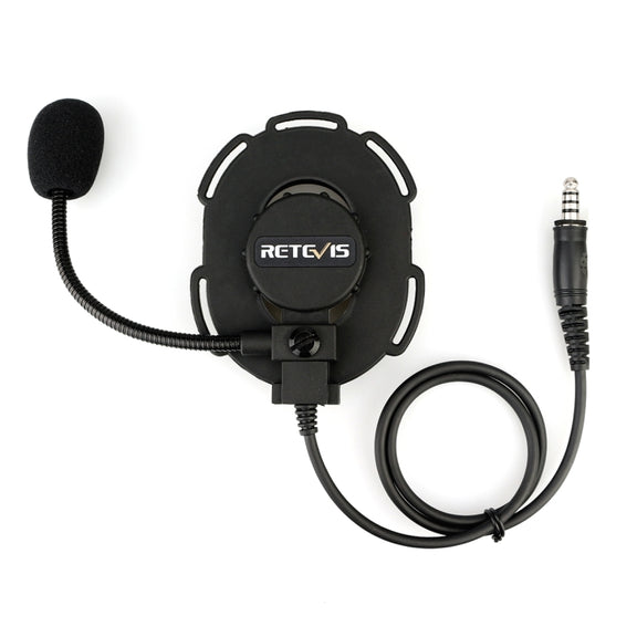 RETEVIS EH060K 2 Pin PPT Water-resistant Tactical Military Headphone Microphone