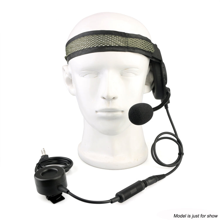RETEVIS EH060K 2 Pin PPT Water-resistant Tactical Military Headphone Microphone
