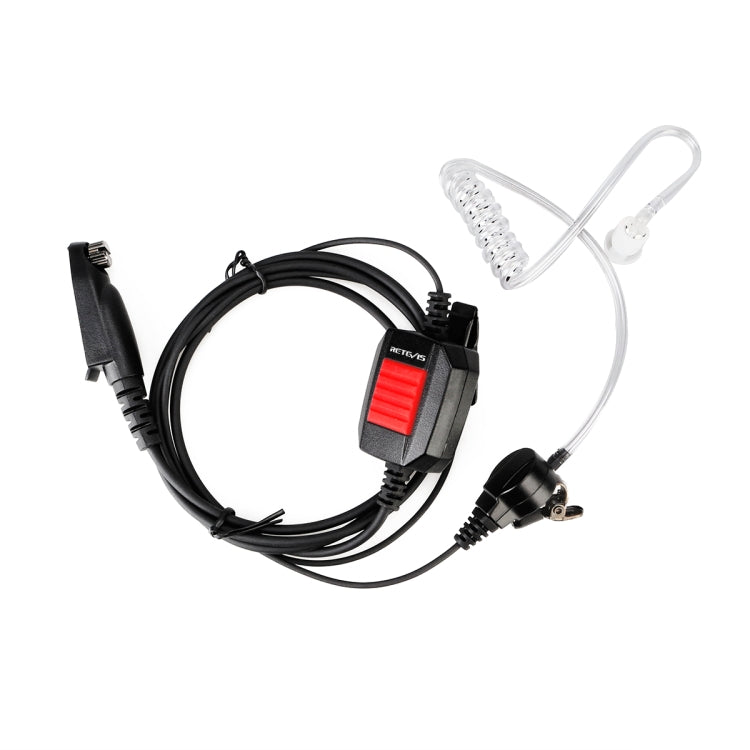 RETEVIS EA110M IP66 Water-resistant  6 Pin Stylus PTT Air Guide Earphone Microphone with GP328plus Connector