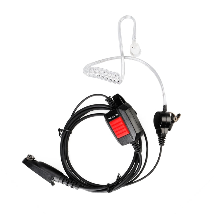 RETEVIS EA110M IP66 Water-resistant  6 Pin Stylus PTT Air Guide Earphone Microphone with GP328plus Connector