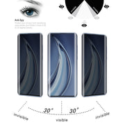 For Xiaomi Mi 10 Pro 25 PCS 0.3mm 9H Surface Hardness 3D Curved Surface Privacy Glass Film