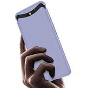 For OPPO Find X GKK Magnetic Liftable Straight Edge Ultra-thin Full Coverage Protective Case(White)