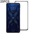 For Xiaomi Black Shark 4 / 4 Pro 25 PCS Full Glue Full Screen Tempered Glass Film -  by PMC TechLife | Online Shopping South Africa | PMC TechLife