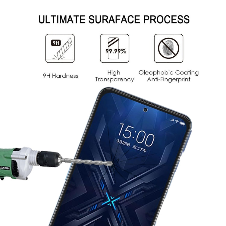 For Xiaomi Black Shark 4 / 4 Pro 25 PCS Full Glue Full Screen Tempered Glass Film