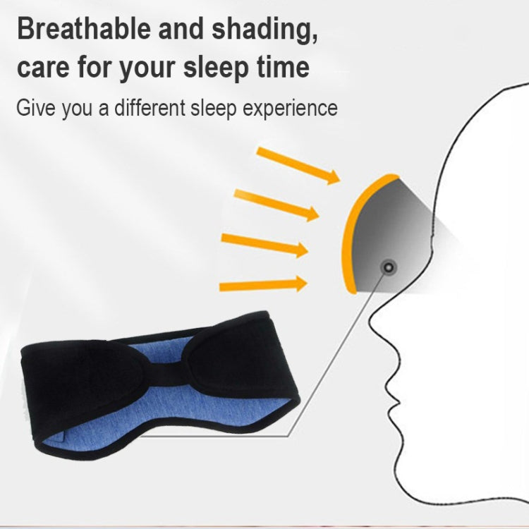 Bluetooth 5.0 Sleep Eye Masks Smart Wireless Music Eye Masks(Gray)