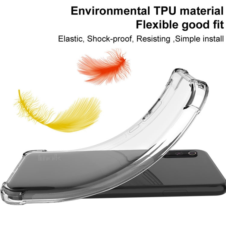 For Google Pixel 6 IMAK All-inclusive Shockproof Airbag TPU Case with Screen Protector(Transparent)