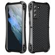 For Samsung Galaxy S21 FE R-JUST AMIRA Shockproof Dustproof Waterproof Metal Protective Case(Black) - free shipping - PMC TechLife - Order now!