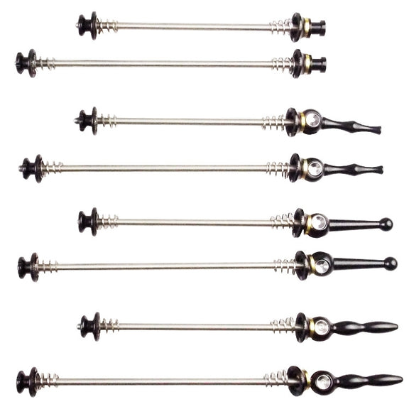 BIKERSAY Bicycle Skewers Quick Release Titanium Axle QR Wheel Hub Skewer For Road Bicycle, Model:QR003