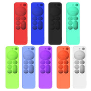 Silicone Protective Case Cover For Apple TV 4K 4th Siri Remote Controller(Orange)