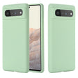 For Google Pixel 6 Pure Color Liquid Silicone Shockproof Full Coverage Case(Green) - Google Cases by PMC TechLife | Online Shopping South Africa | PMC TechLife | Buy Now Pay Later Mobicred