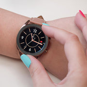 For Samsung Galaxy Watch 3 41mm Smart Watch Rhombus Texture Bezel Ring(Colorful) - Watch Cases by ENKAY