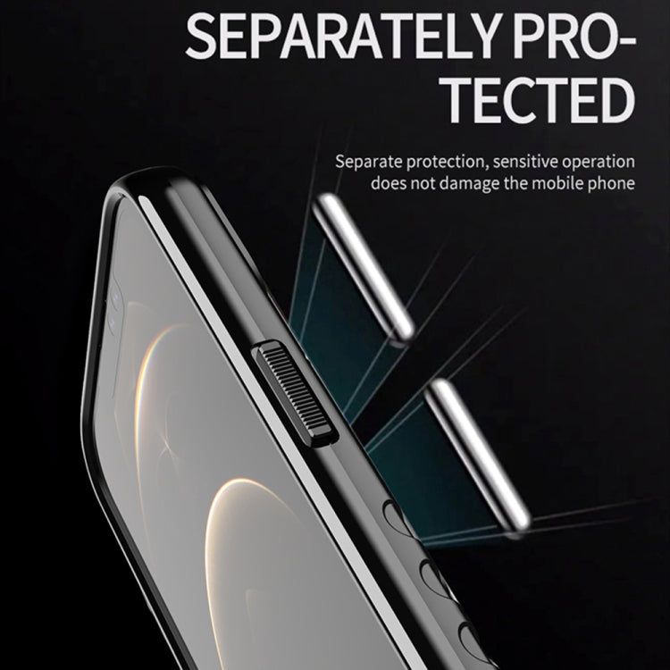 For iPhone 13 Pro Thunderbolt Shockproof TPU Soft Case (Black)