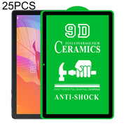 For Huawei MatePad T10s 10.1 inch 25 PCS 9D Full Screen Full Glue Ceramic Film