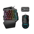 HXSJ V100+J900+P8 One-handed Keyboard + Programming Gaming Mouse + Keyboard Mouse Converter Set - free shipping - PMC TechLife - Order now!