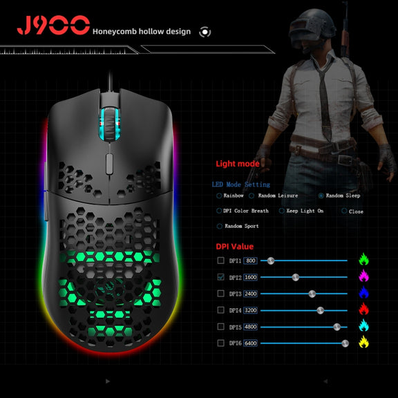 HXSJ V100+J900+P8 One-handed Keyboard + Programming Gaming Mouse + Keyboard Mouse Converter Set