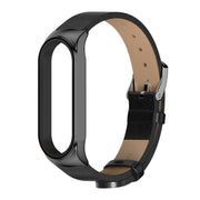 For Xiaomi Mi Band 6 / 5 / 4 / 3 Mijobs CS Microfiber Leather Watch Band(Black)