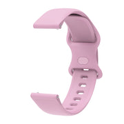 20mm For Amazfit GTS4 / GTS4 mini / GTS3 Universal Inner Back Buckle Perforation Silicone Watch Band(Light Purple) - Watch Bands by MIJOBS