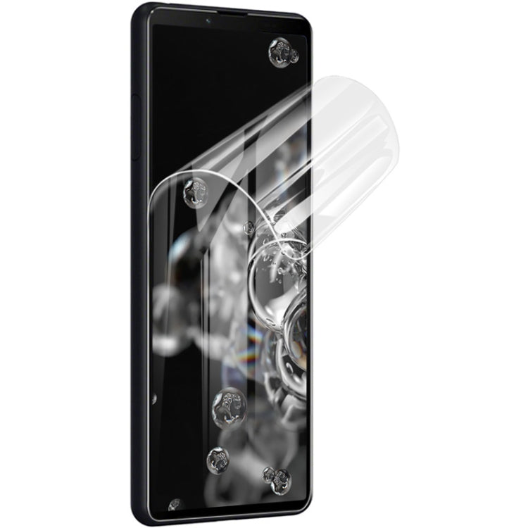 For Sony Xperia 10 III 2 PCS IMAK Curved Full Screen Hydrogel Film Front Protector