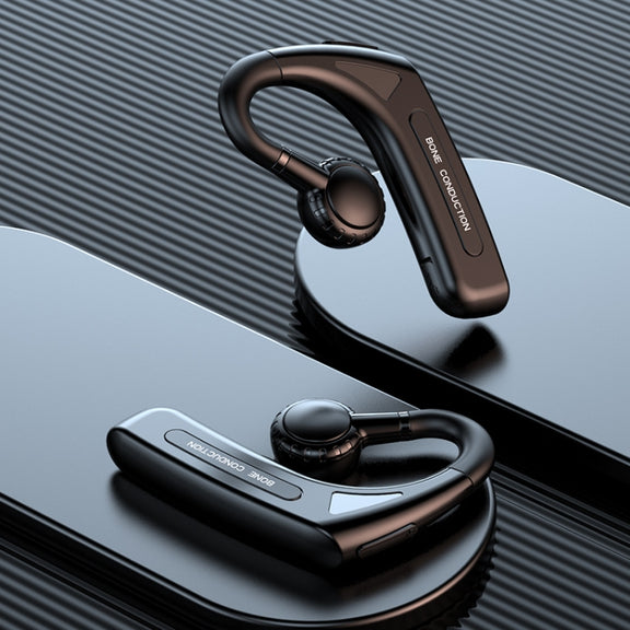 M-618 Bone Conduction Hanging Ear Stereo Bluetooth Headset(Black)