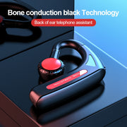 M-618 Bone Conduction Hanging Ear Stereo Bluetooth Headset(Red)