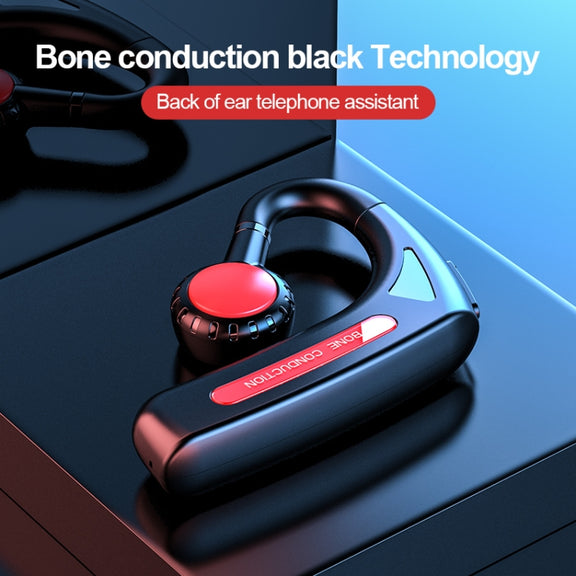 M-618 Bone Conduction Hanging Ear Stereo Bluetooth Headset(Red)