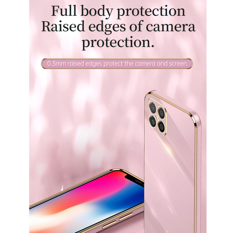 For Huawei nova 8 SE XINLI Straight Edge 6D Electroplate TPU Phone Case with Ring Holder(Black)