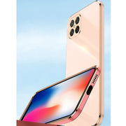 For Huawei nova 8 SE XINLI Straight Edge 6D Electroplate TPU Phone Case with Ring Holder(Black)