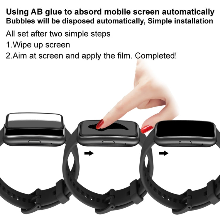 For Fitbit Versa 3 / Sense IMAK Plexiglass HD Watch Protective Film